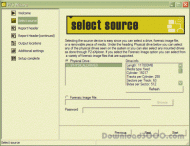 Parabens Forensic Sorter screenshot